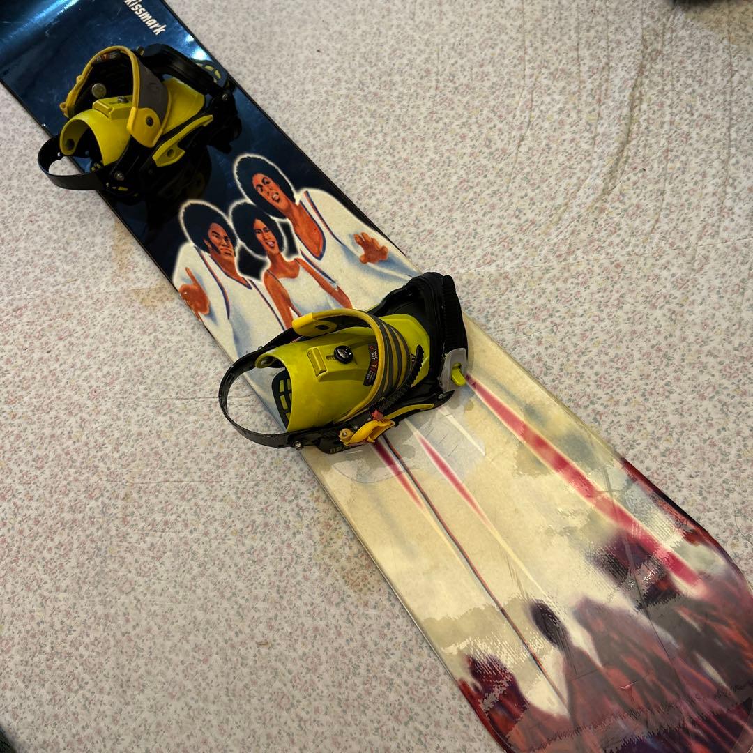 こうき♡ kissmark スノーボード163 ドレイクビンディング付き♡