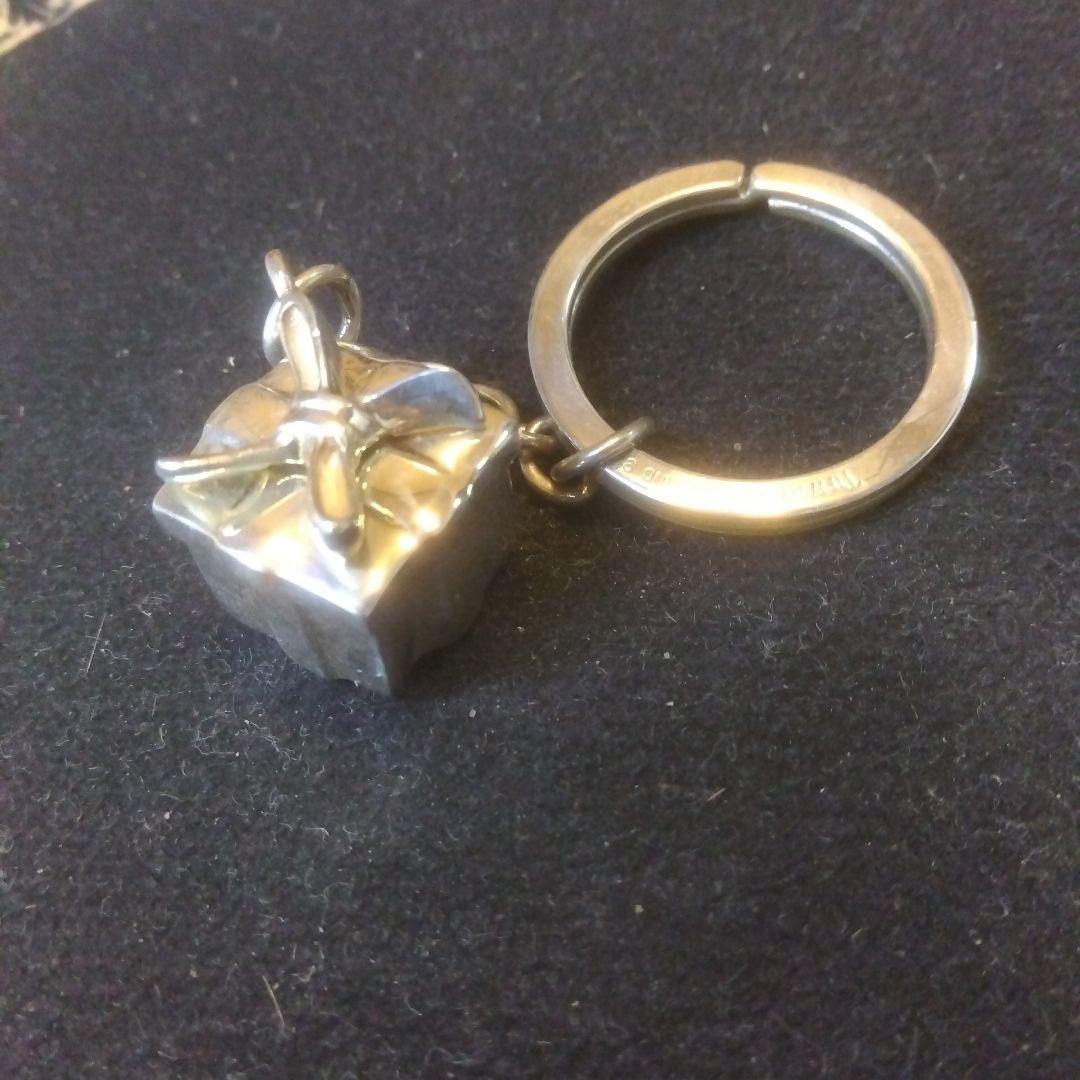 ティファニー　ギフトボックス　シルバー925　キーホルダー【美品、希少？】