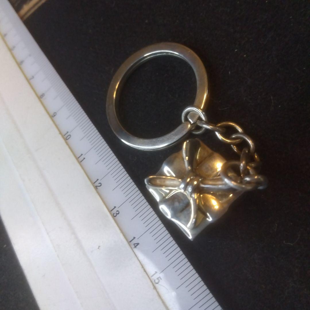 ティファニー　ギフトボックス　シルバー925　キーホルダー【美品、希少？】