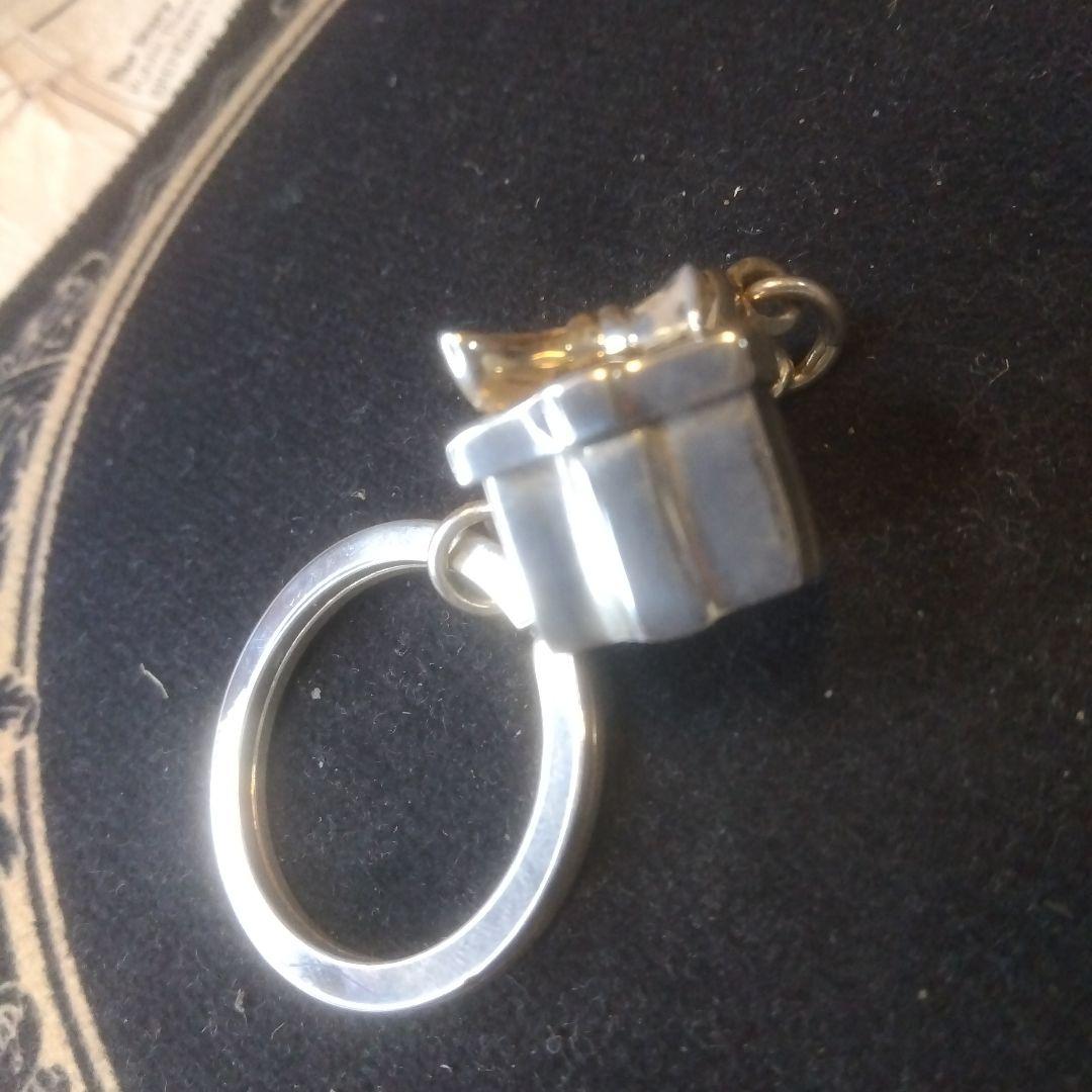 ティファニー　ギフトボックス　シルバー925　キーホルダー【美品、希少？】