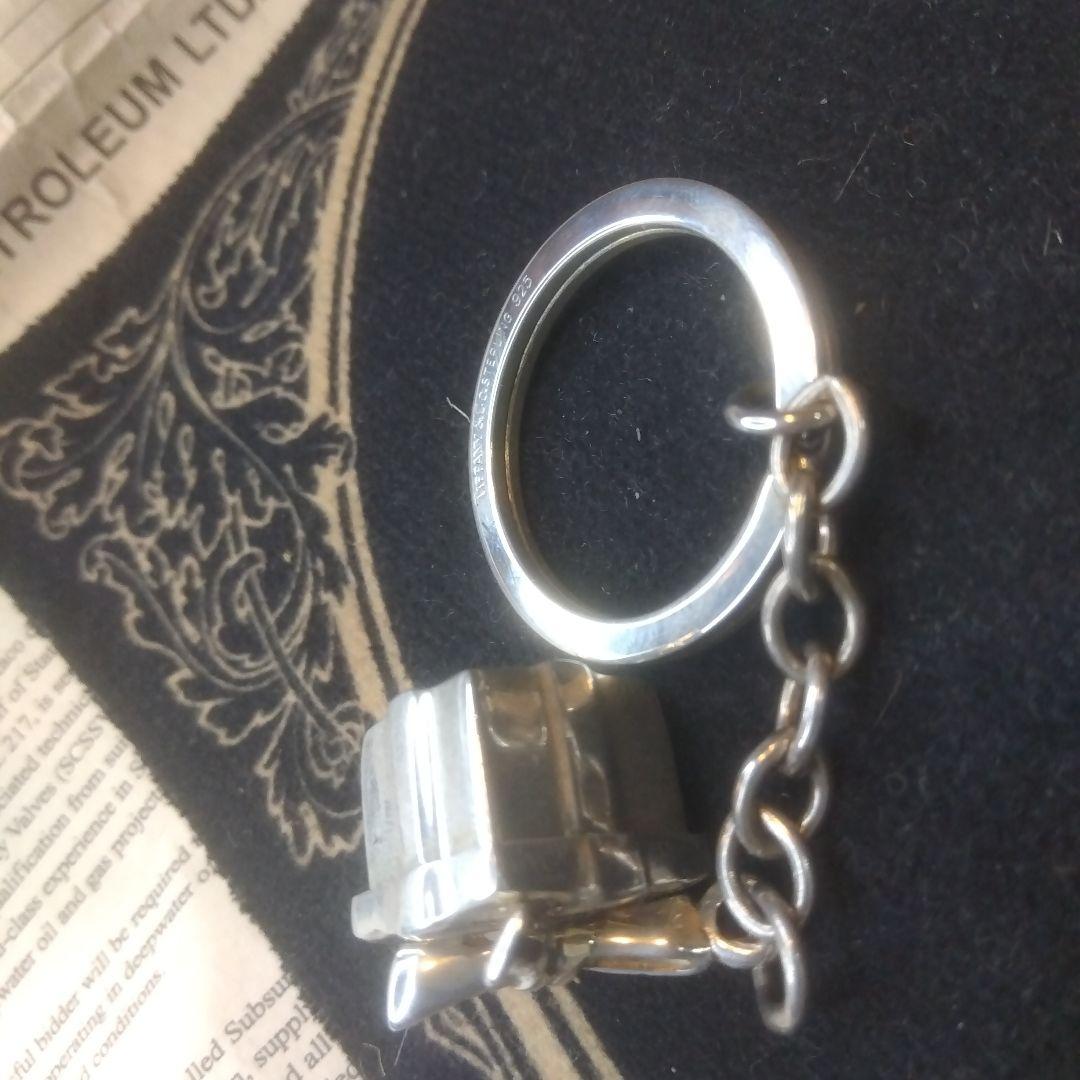 ティファニー　ギフトボックス　シルバー925　キーホルダー【美品、希少？】