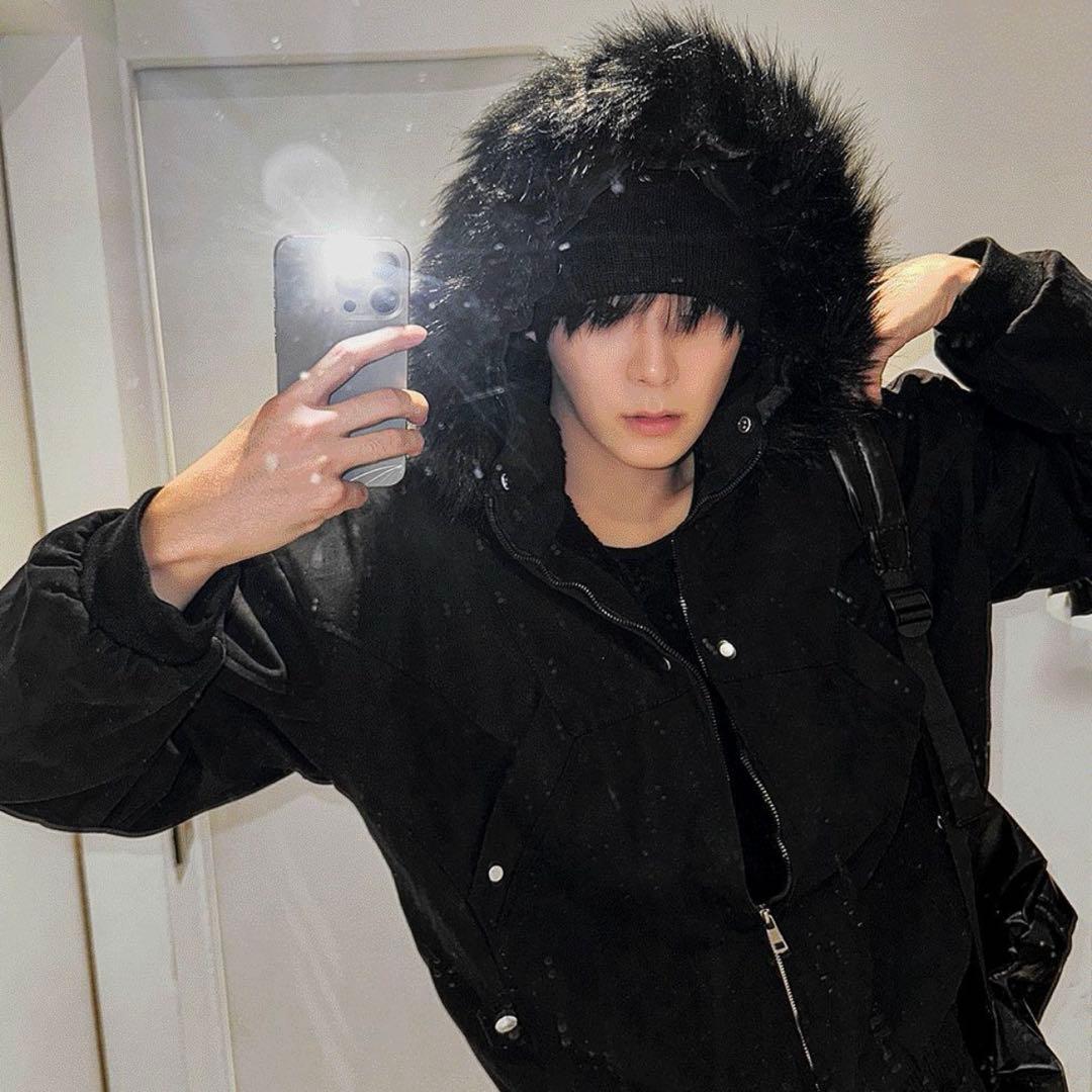 ジャケット・アウター COSYHARU Semi-Crop Fur SIL Winter Jumper