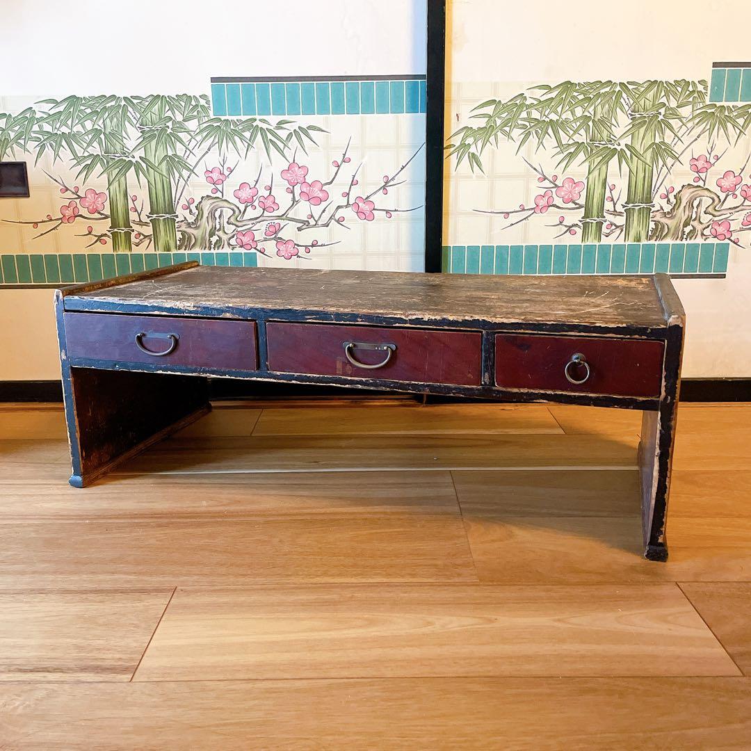 昭和レトロ　文机　古道具　書斎机