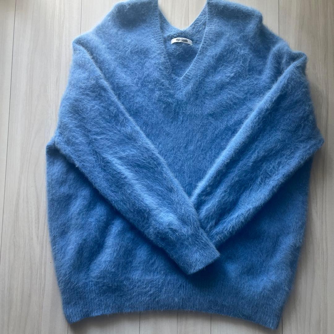 美品 whim gazette FOXY Vネックプルオーバー　カシミヤウール