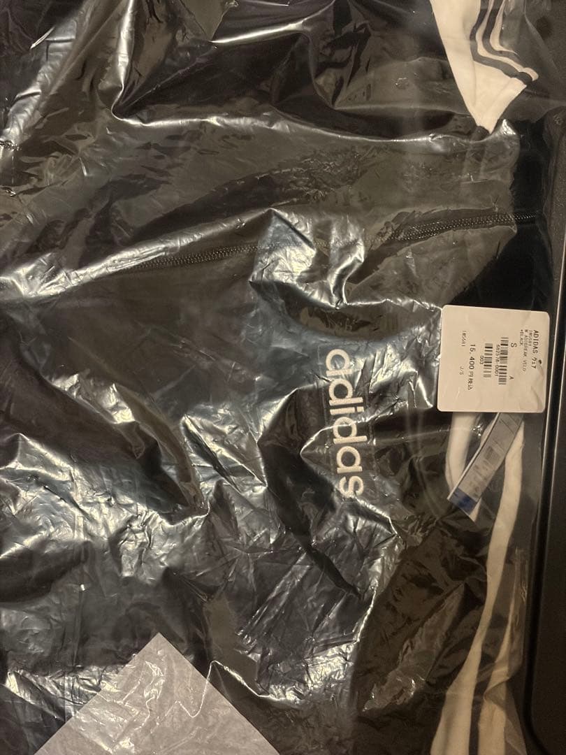 adidas ブラック ジャージ ストライプ　アディブレイク　Mサイズ