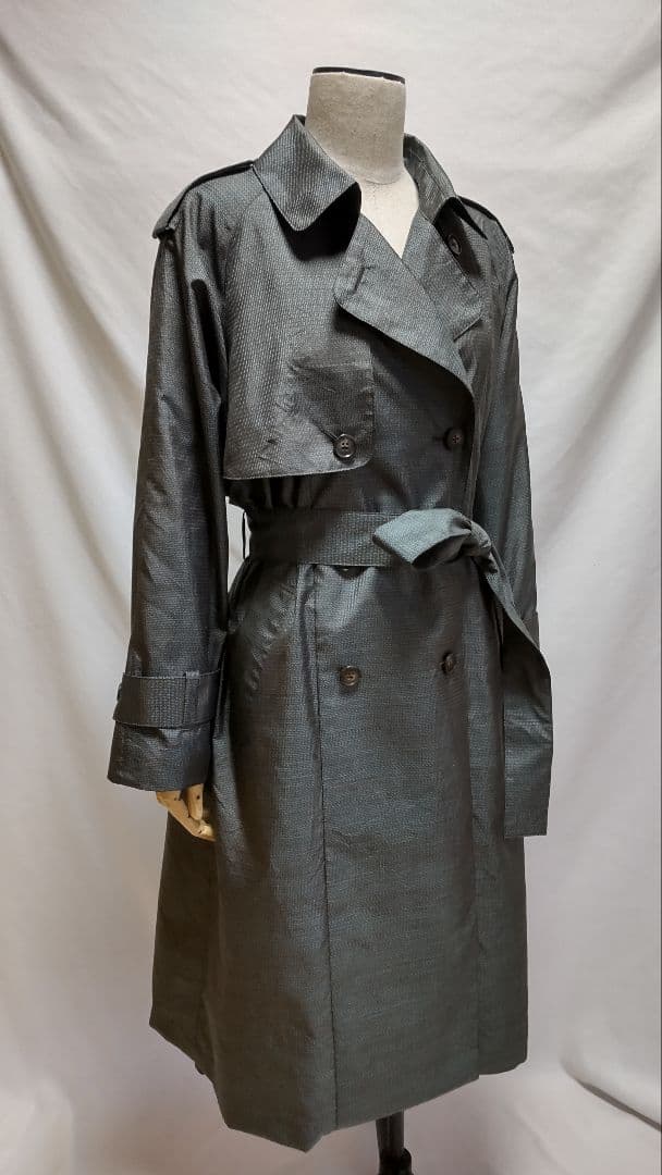 専用です❤本場奄美大島紬亀甲紋　トレンチコートと竺仙ゆかた地ワンピース