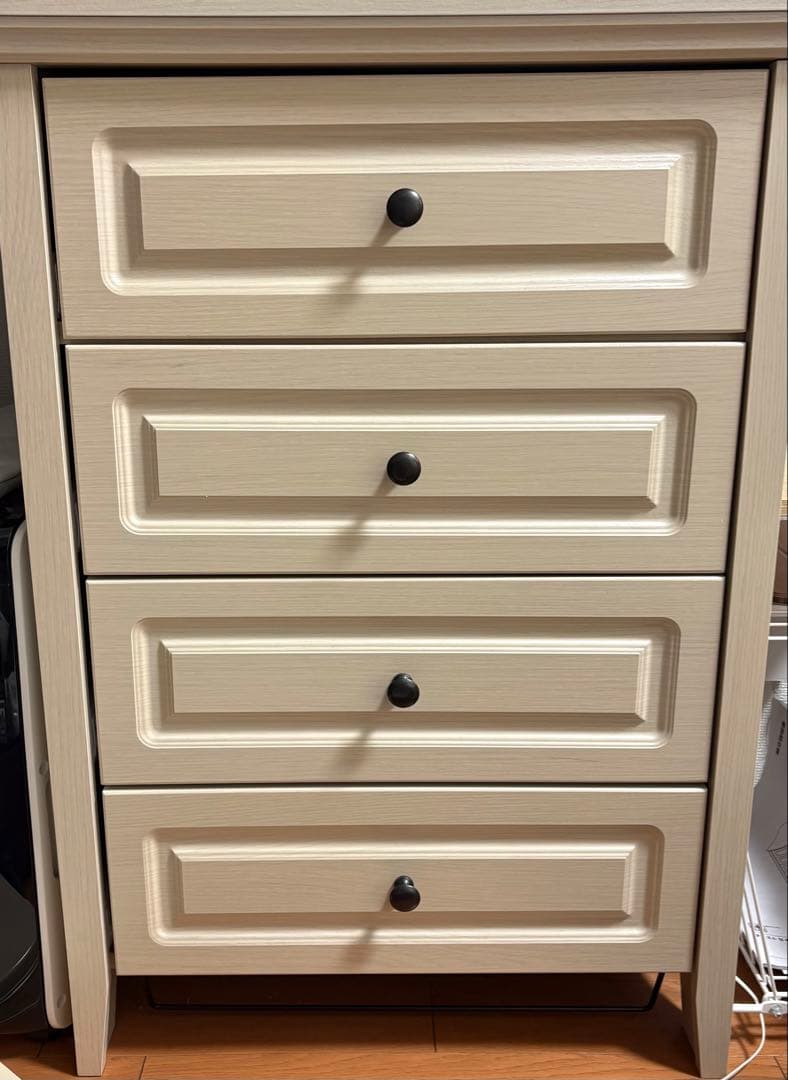 【美品】【出品は2/15まで】NITORI ニトリ 4段チェスト Nキャセイ