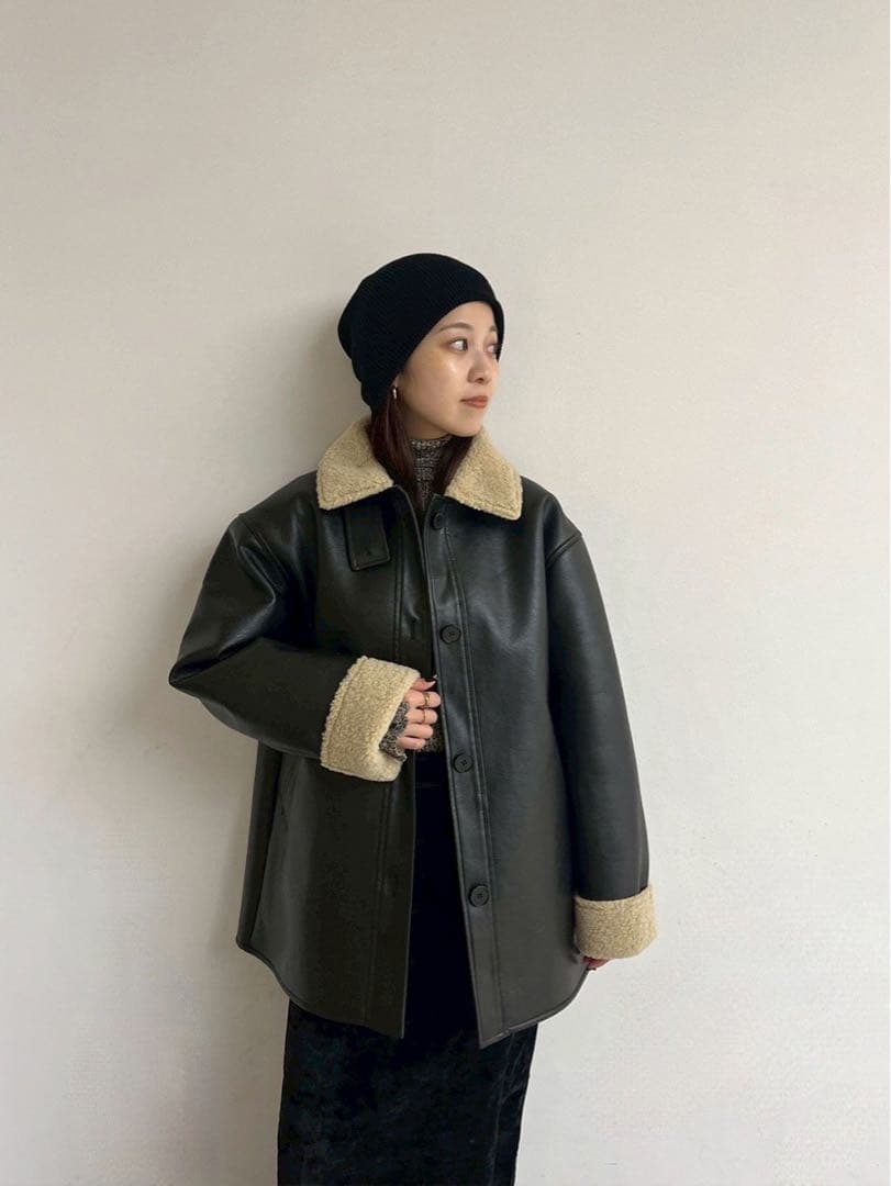 アンヌーク　Boa Flight Jacket 人気♡