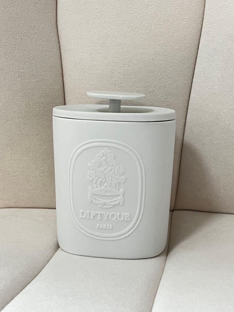 Diptyque キャニスターS オーバル ポーセリン 陶器 ディプティック