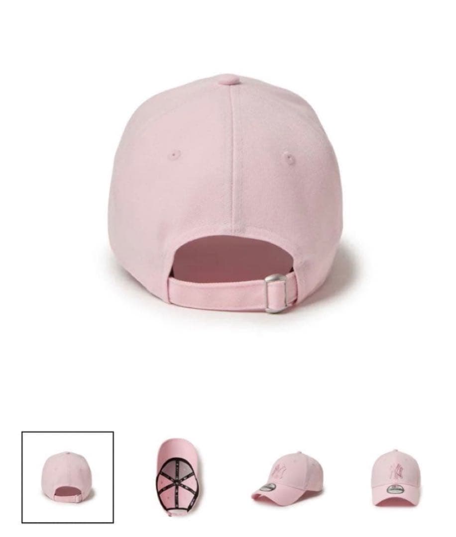 9FORTY Rhinestone ラインストーン ニューヨークヤンキースピンク