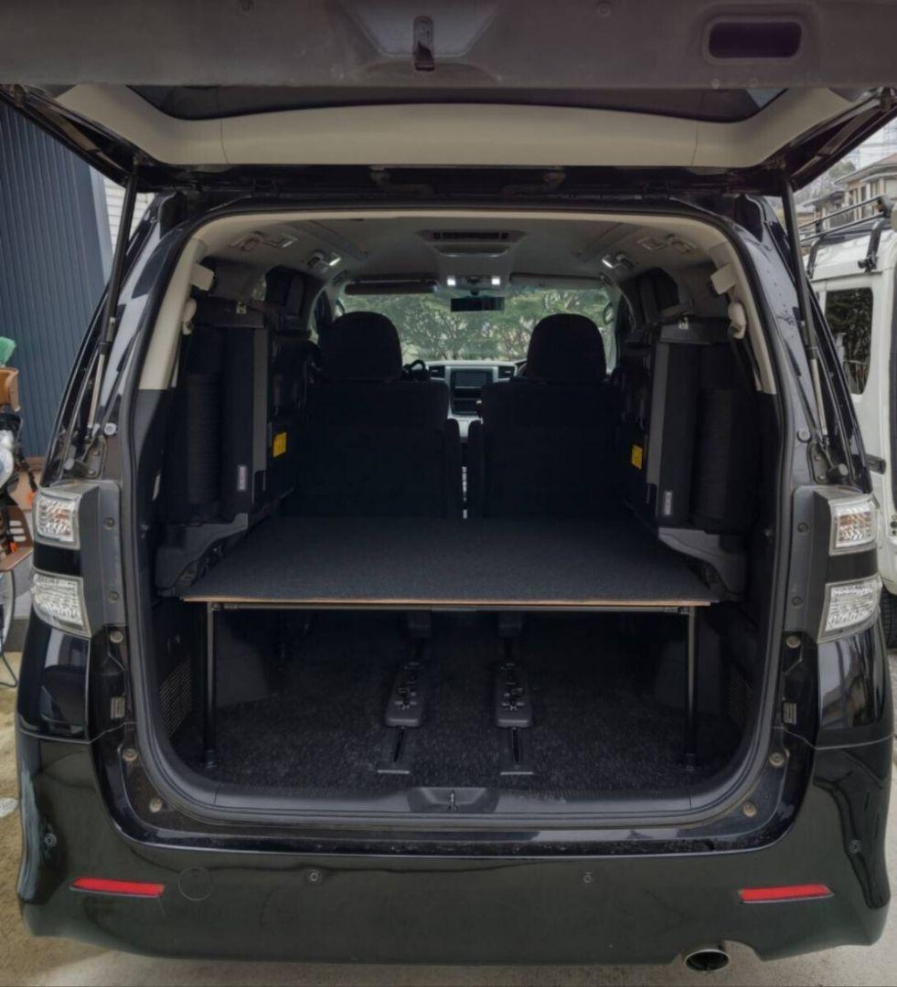 マットつき 20 30 アルファード ヴェルファイア　整理収納　ベッドキット