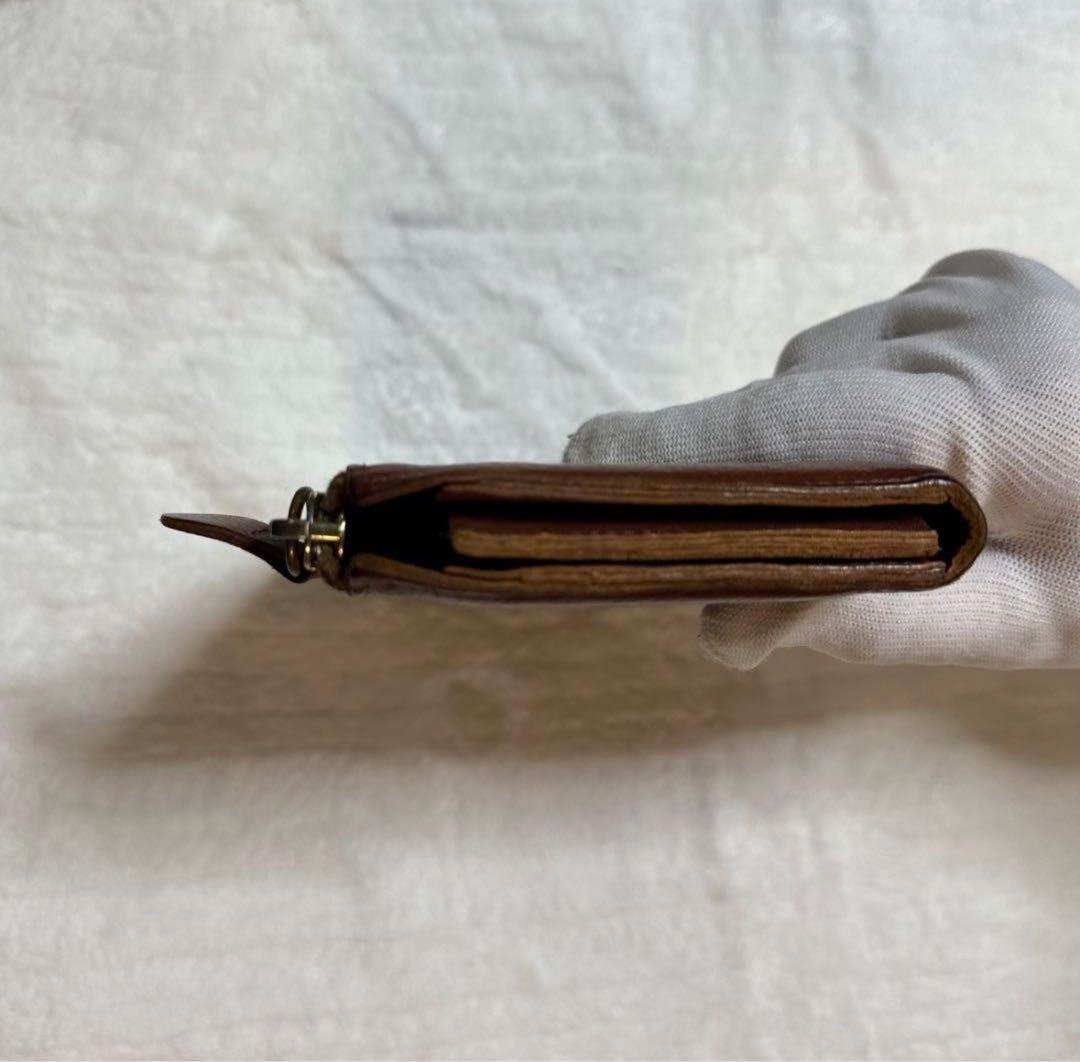 【良品】IL BISONTE（イルビゾンテ） 本革 L型ロングウォレット レザー