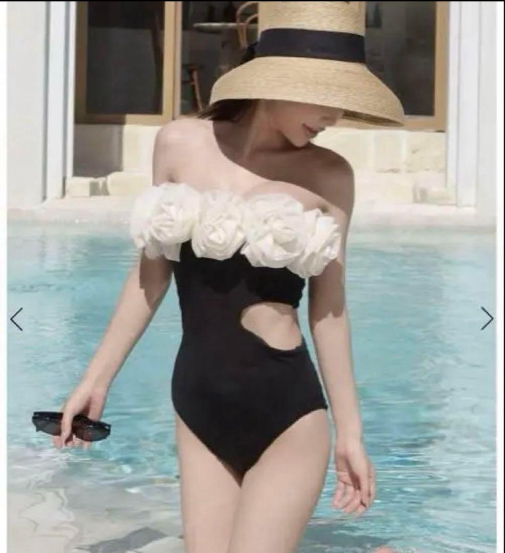 eimy istoire Flower motifカッティングワンピース