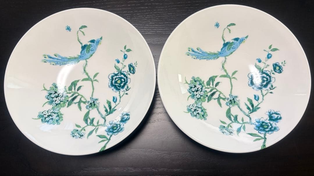 ウェッジウッド　ボウル2セット　シノワズリホワイト