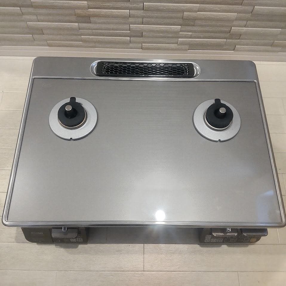 ★ココットプレート付★ リンナイ ガスコンロ ラクシエプライム 都市ガス ほぼ新