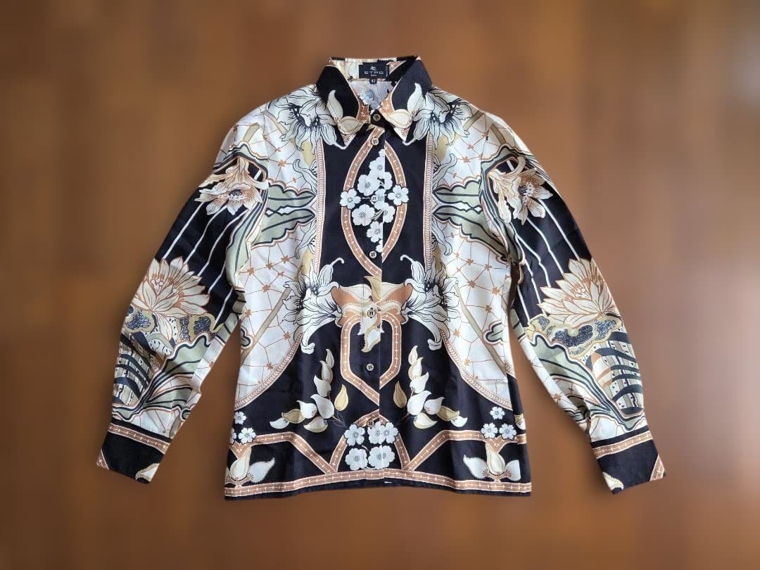 ETRO シルクシャツ サイズ42