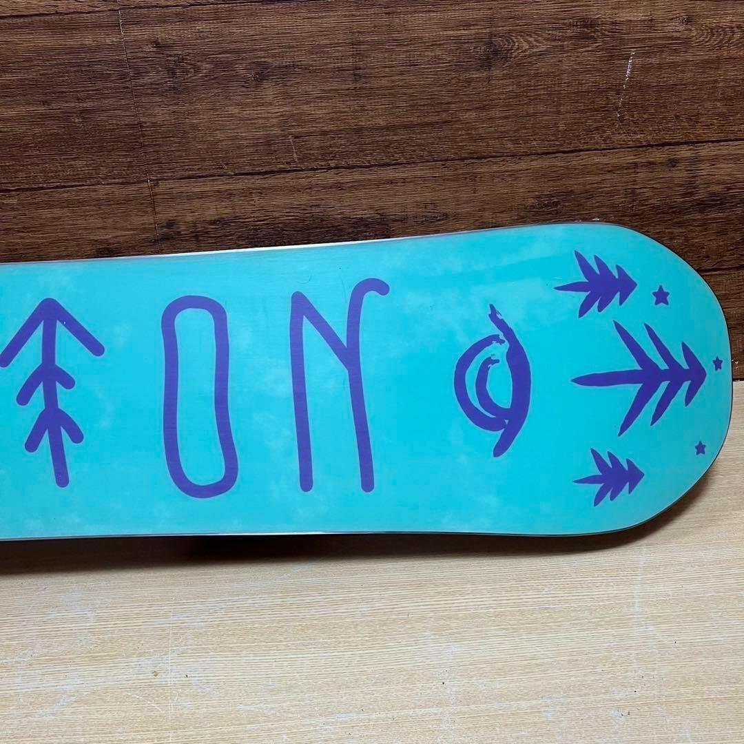 美品　BURTON フライングＶ　レディース　スノーボード5点セット　ブーツ無し