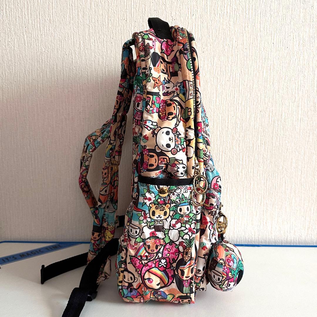 ハワイ限定品✨レスポートサック トキドキ リュックサック 大容量 チャーム付き