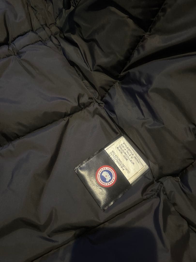 カナダグース ブロンテパーカ M ブラック
