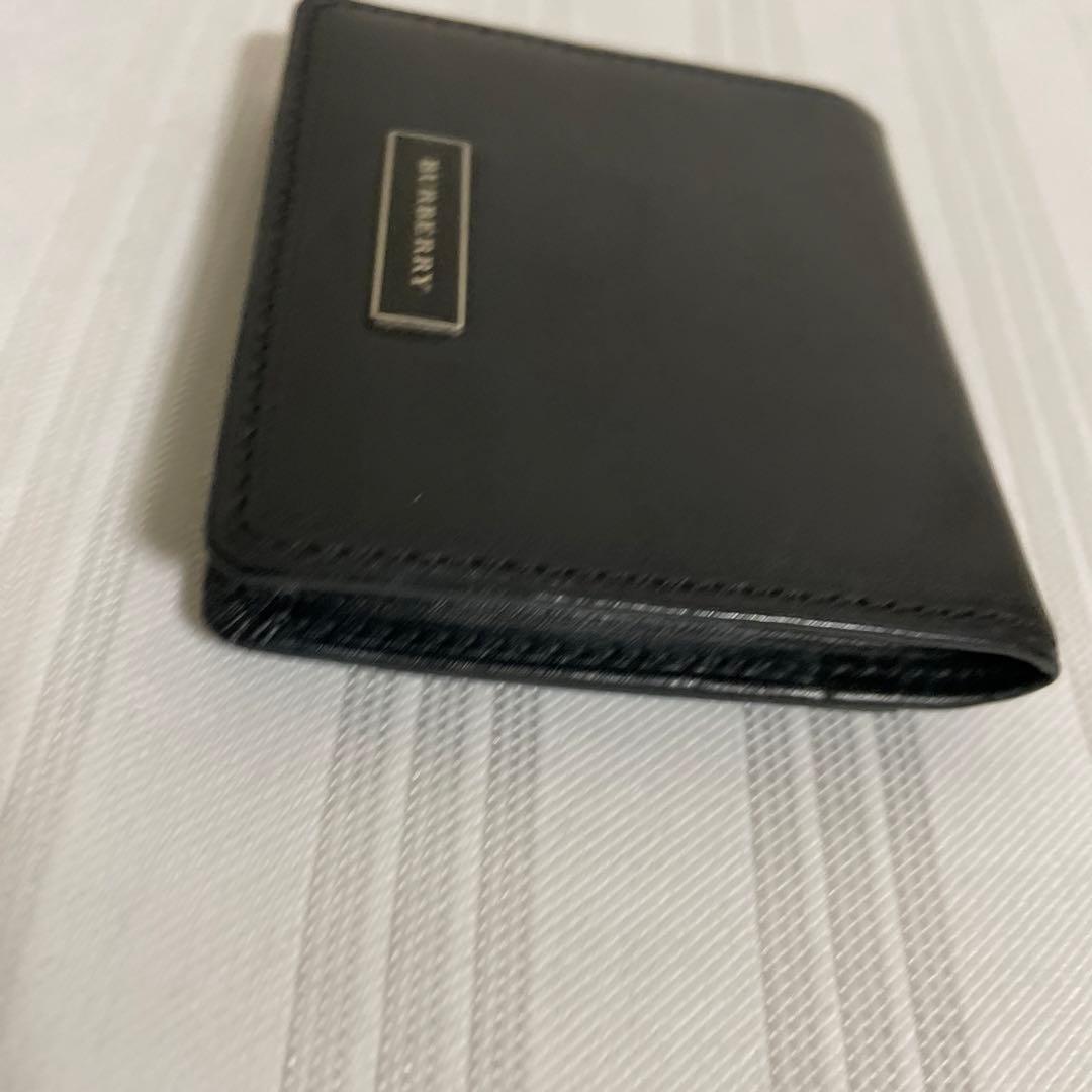 未使用品 バーバリー BURBERRY 小銭入れ ケース レザー ブラック