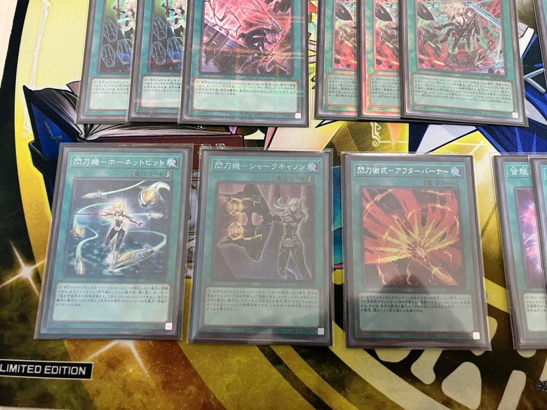 な＊＊ゃん様　閃刀姫　構築済みデッキ　スリーブ付き