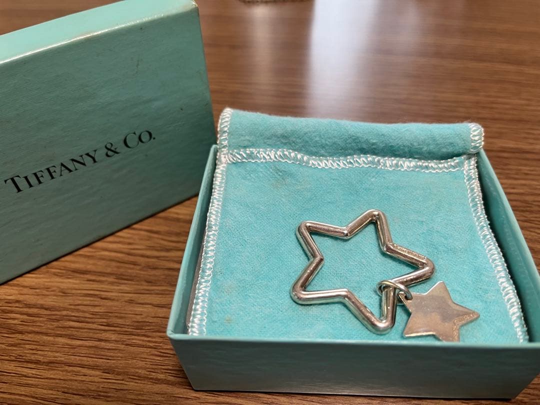 Tiffany & Co. 星型キーホルダー