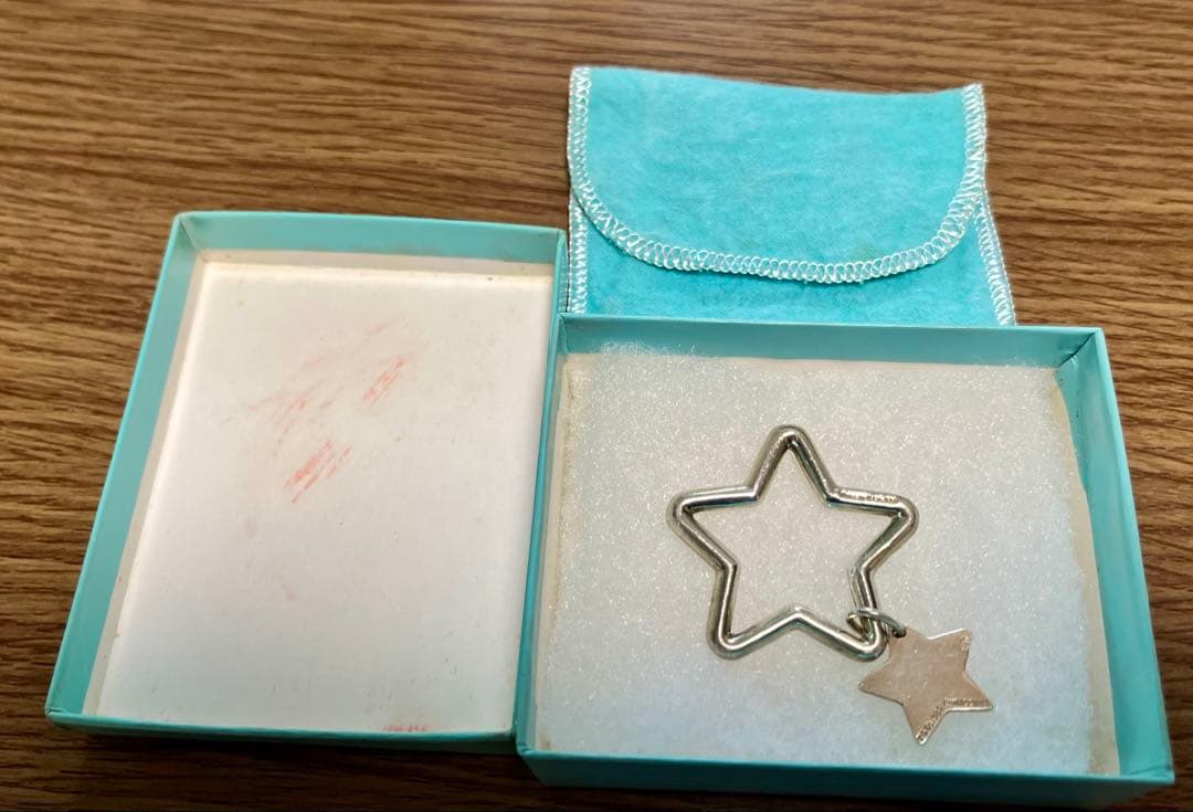 Tiffany & Co. 星型キーホルダー