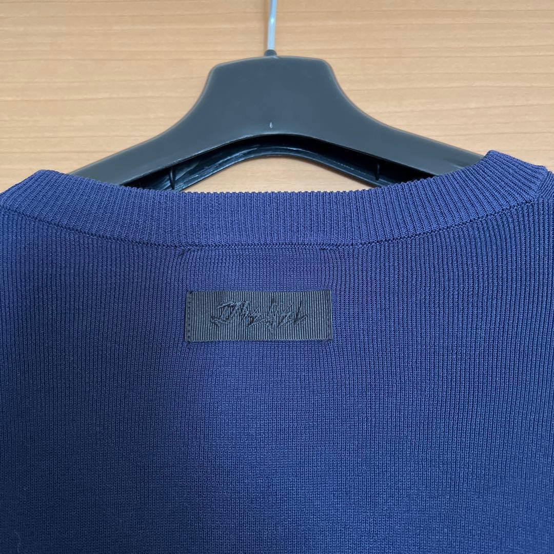 ディーゼル DIESEL ニットデニム切り替えジップディテール S