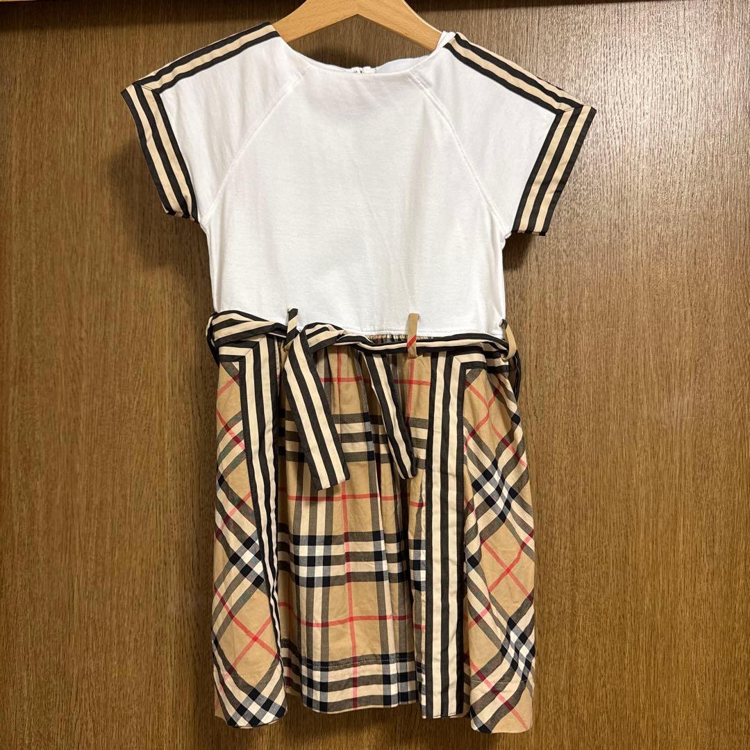 BURBERRY 半袖ワンピース チェック柄