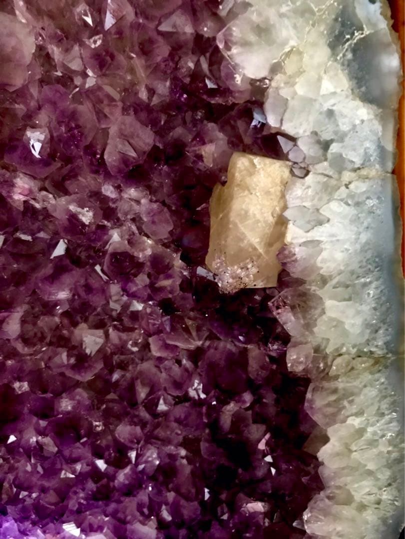 アメジストドーム パワーストーン 紫水晶 天然石 21日に発送！