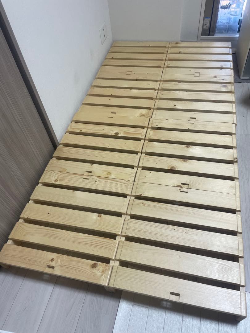 【美品】木製すのこベッド