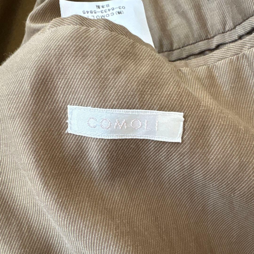 comoli ウォッシュドタイロッケンコート 21AW size3