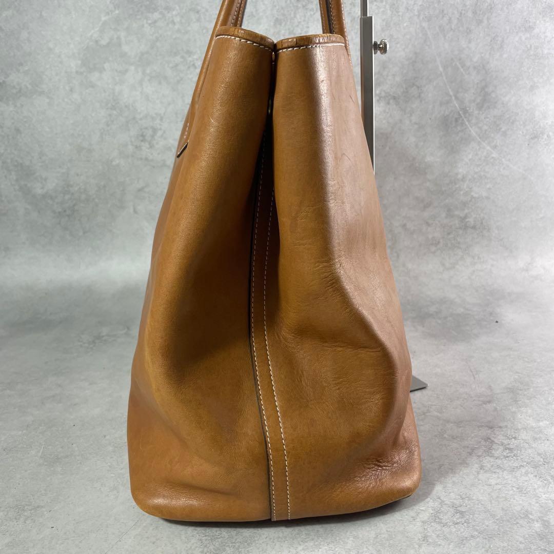 入手困難✨ シセイ cisei トートバッグ レザー ヌメ革 A4資料 大容量