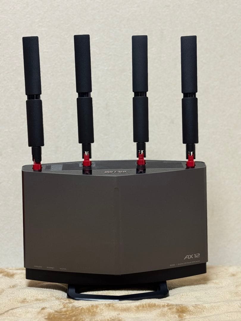 BUFFALO 無線LANルーター WXR-6000AX12S