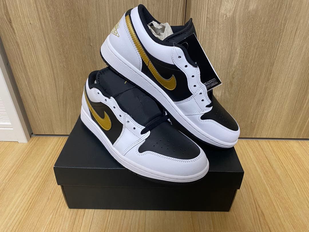 靴 NIKE AIR JORDAN 1 LOW GS 28cm