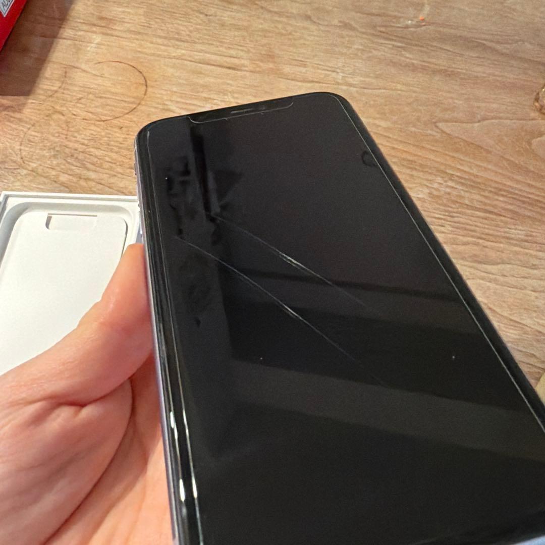 iPhone11 本体 64GB パープル SIMフリー 動作確認済