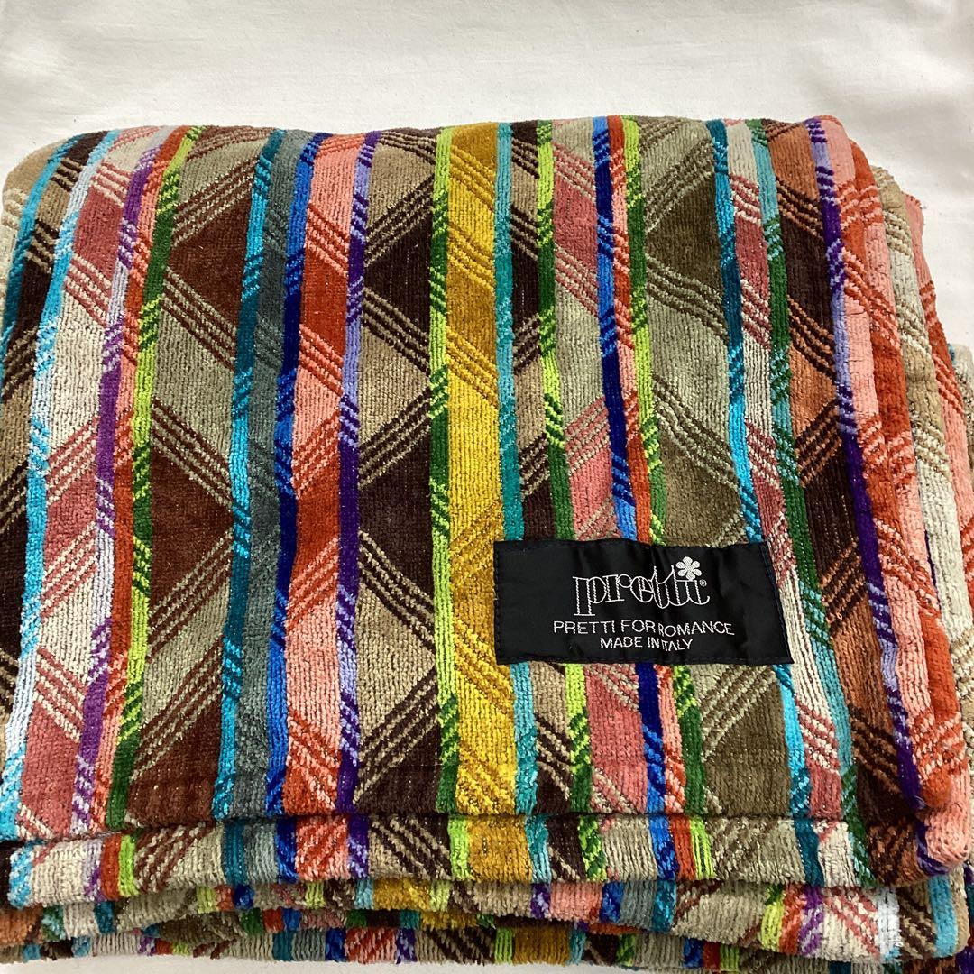 S3 pretti イタリア製　タオルケット　シングル