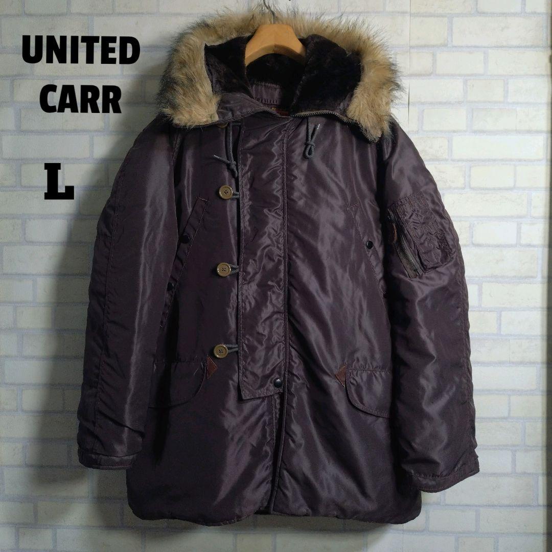 UNITED CARR★希少カラー N3-B フライトジャケット 茶 L