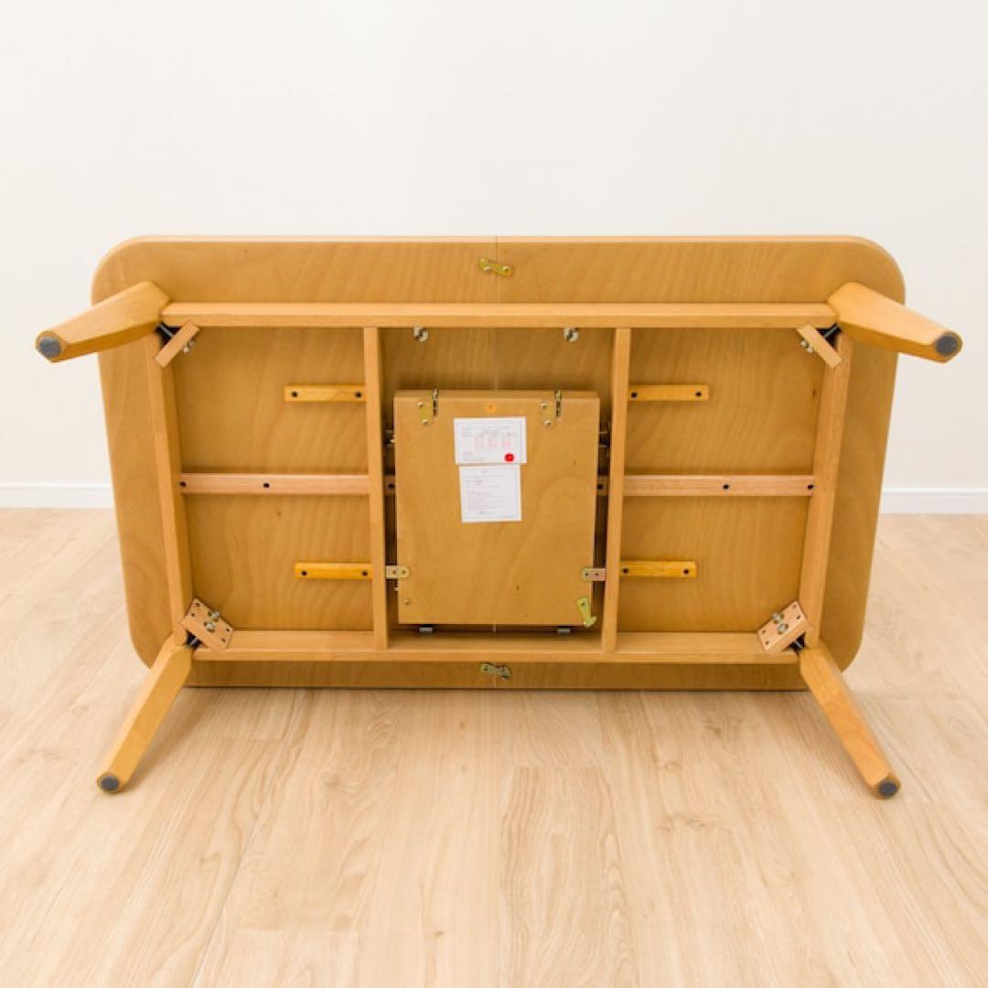 ニトリ 伸長式座卓(リベラルYN LBR)