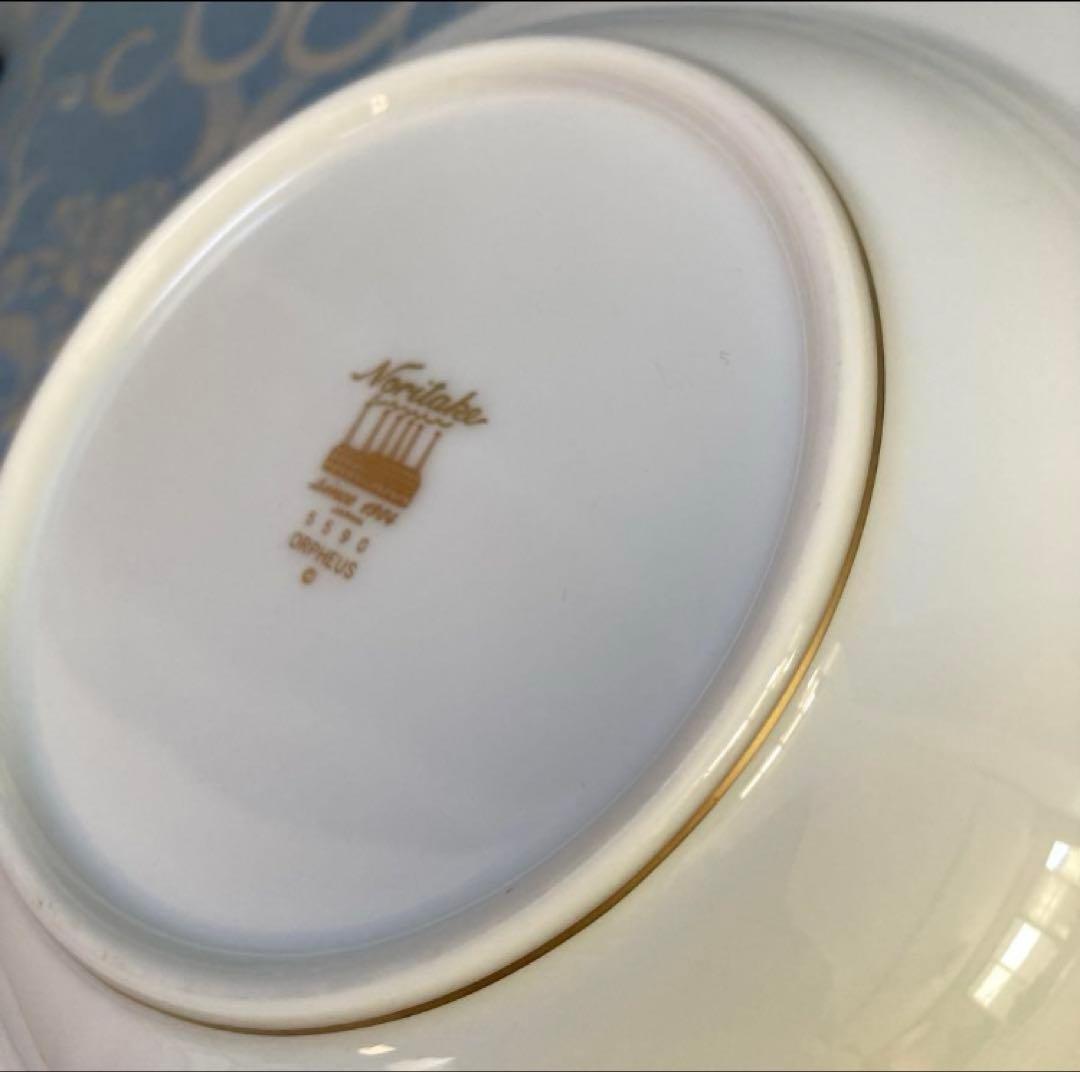 【新品】ノリタケ ダイヤモンドコレクション ORPHEUS 金彩深皿4枚セット