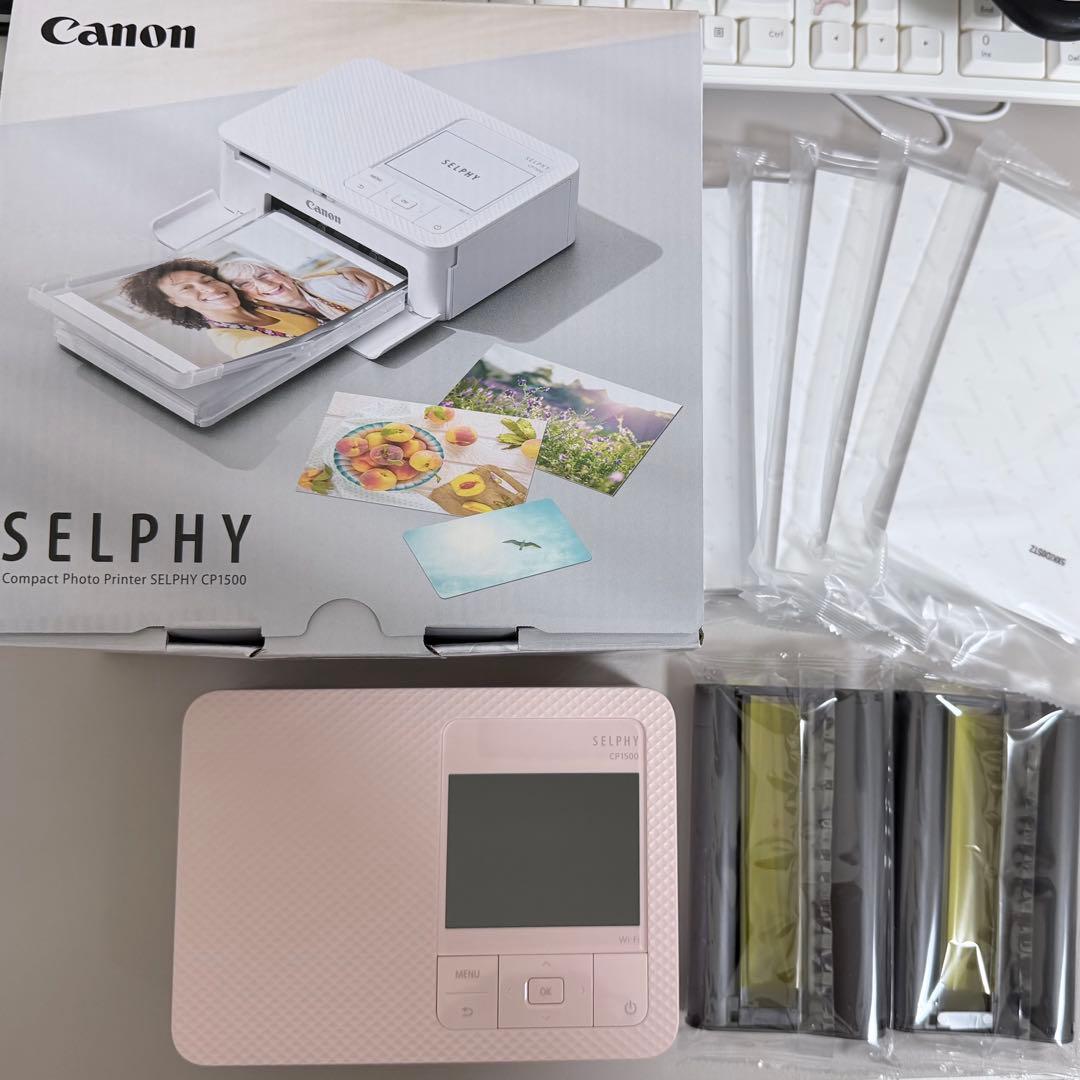 Canon SELPHY CP1500 ピンク