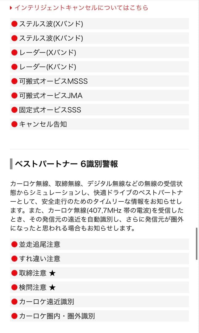 SUPER CAT ZK3100 レーダー探知機本体　新品