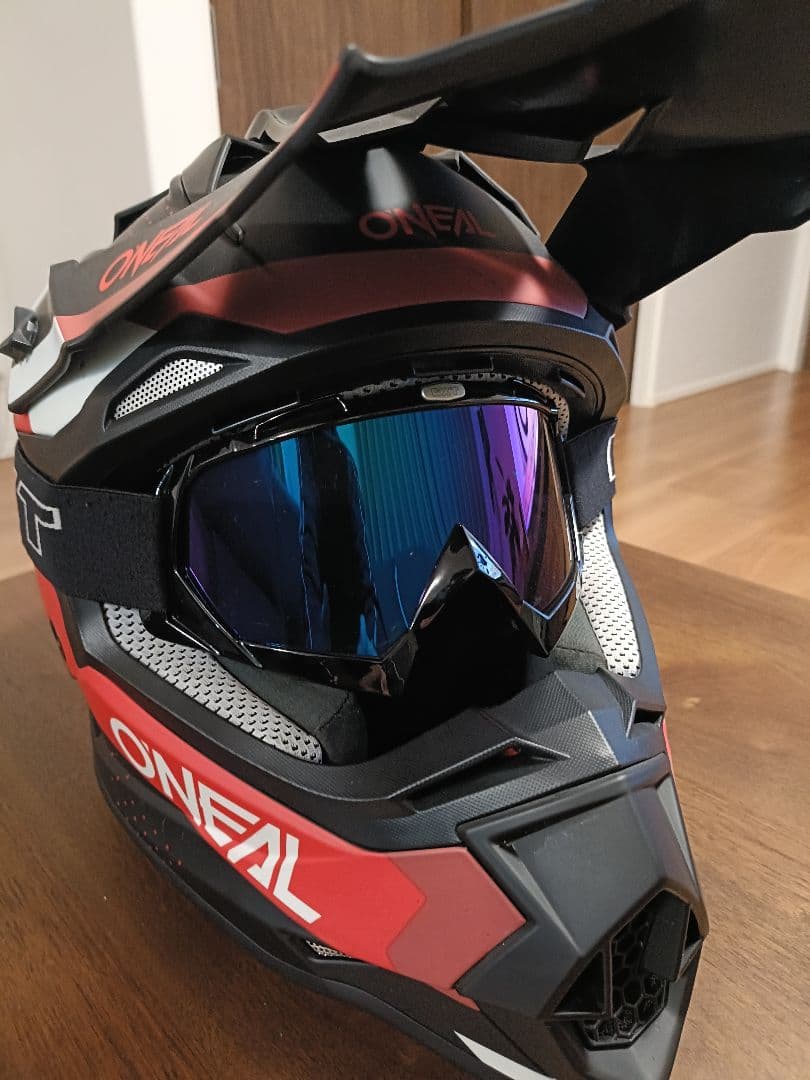ONEAL フルフェイスヘルメット 赤黒白