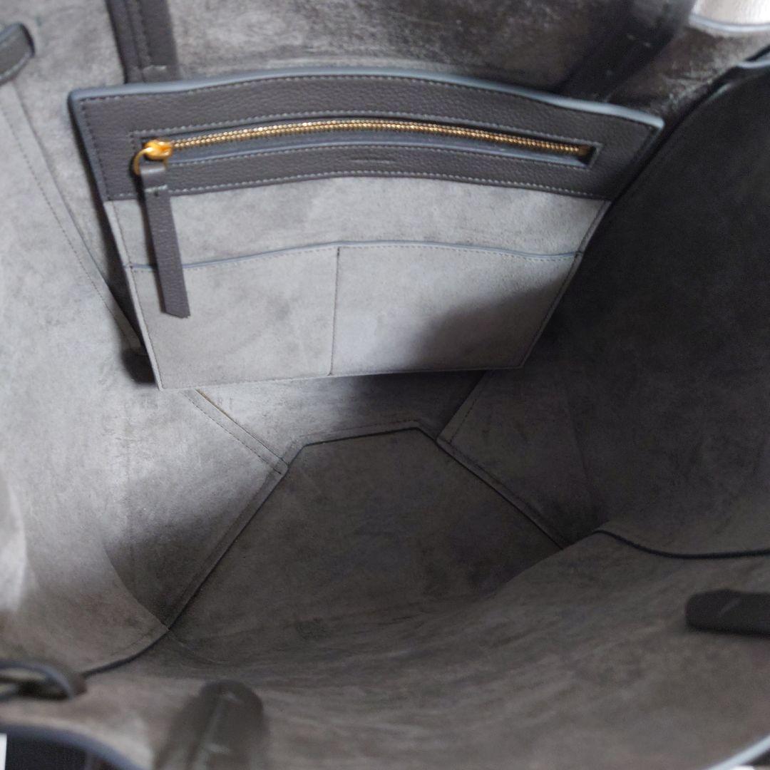 セリーヌ CELINEトートバッグレディースカバファントム　スモール　グレー