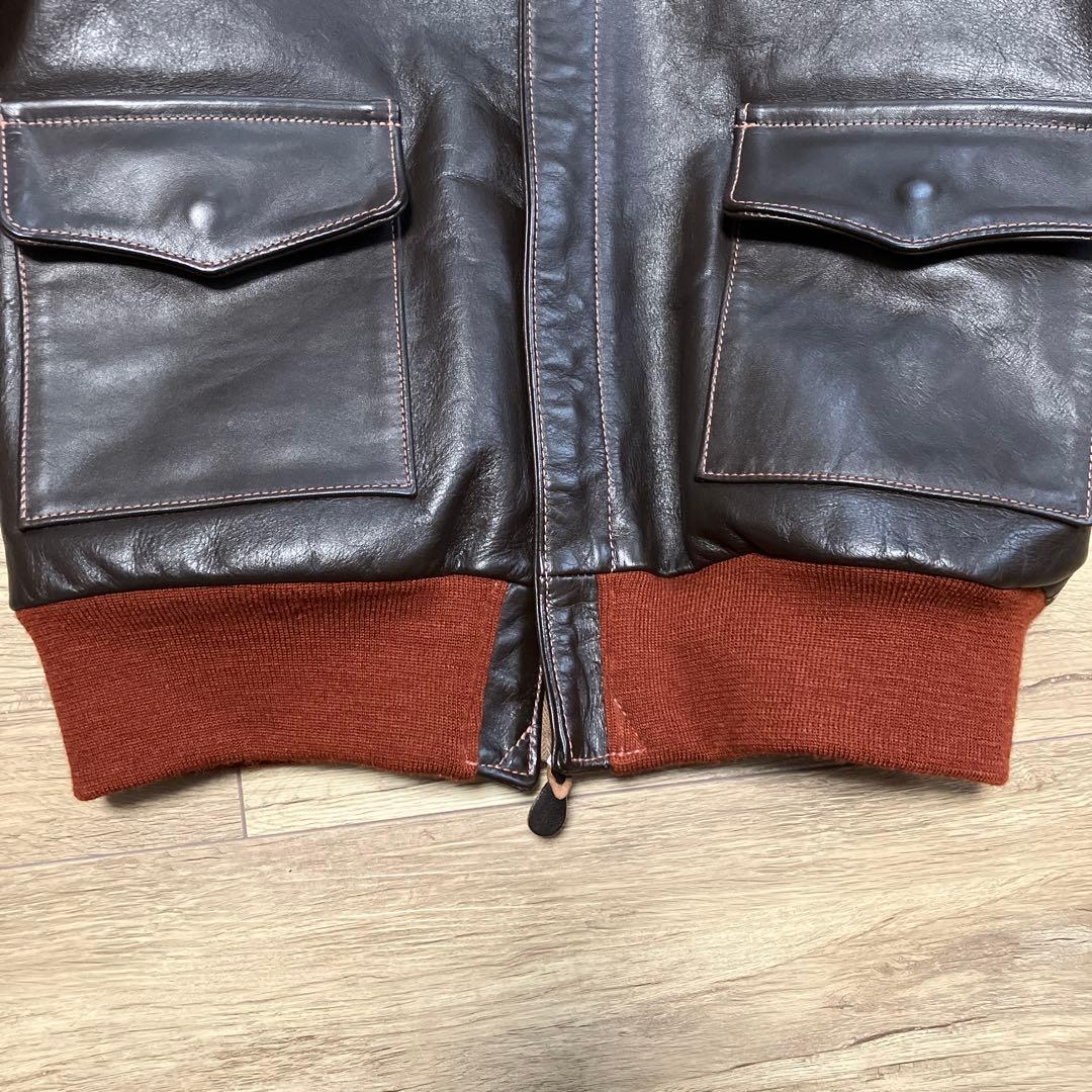 THE FEW A-2フライトジャケット AERO LEATHER 実名復刻