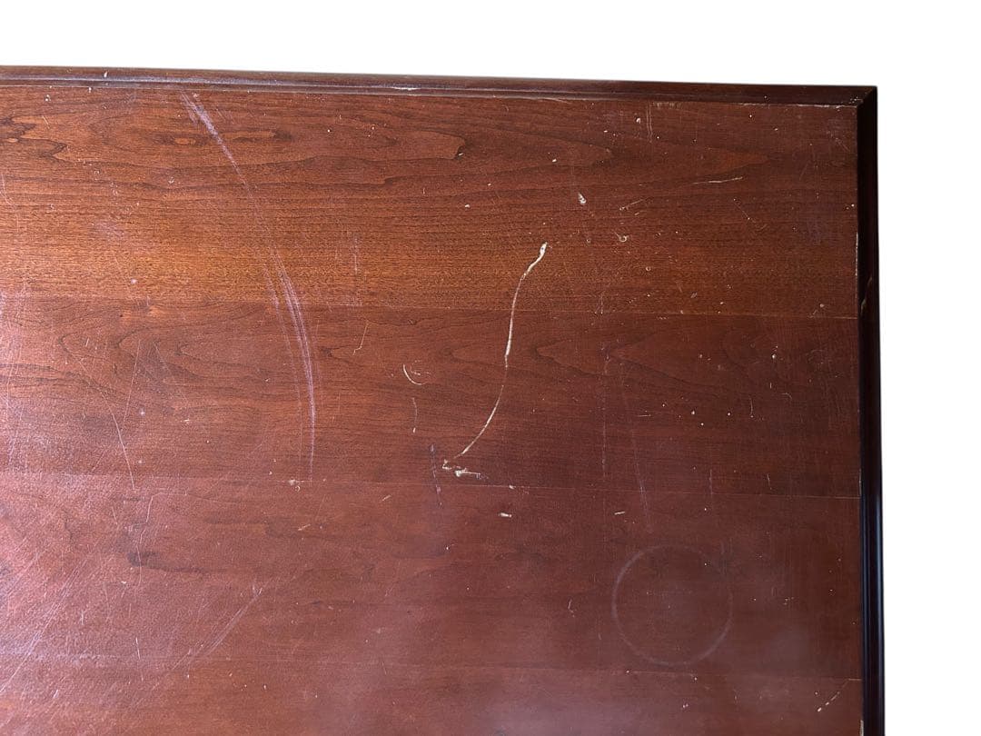 アンティーク オーク材 デスク コンソール 机 猫脚 書斎 学習