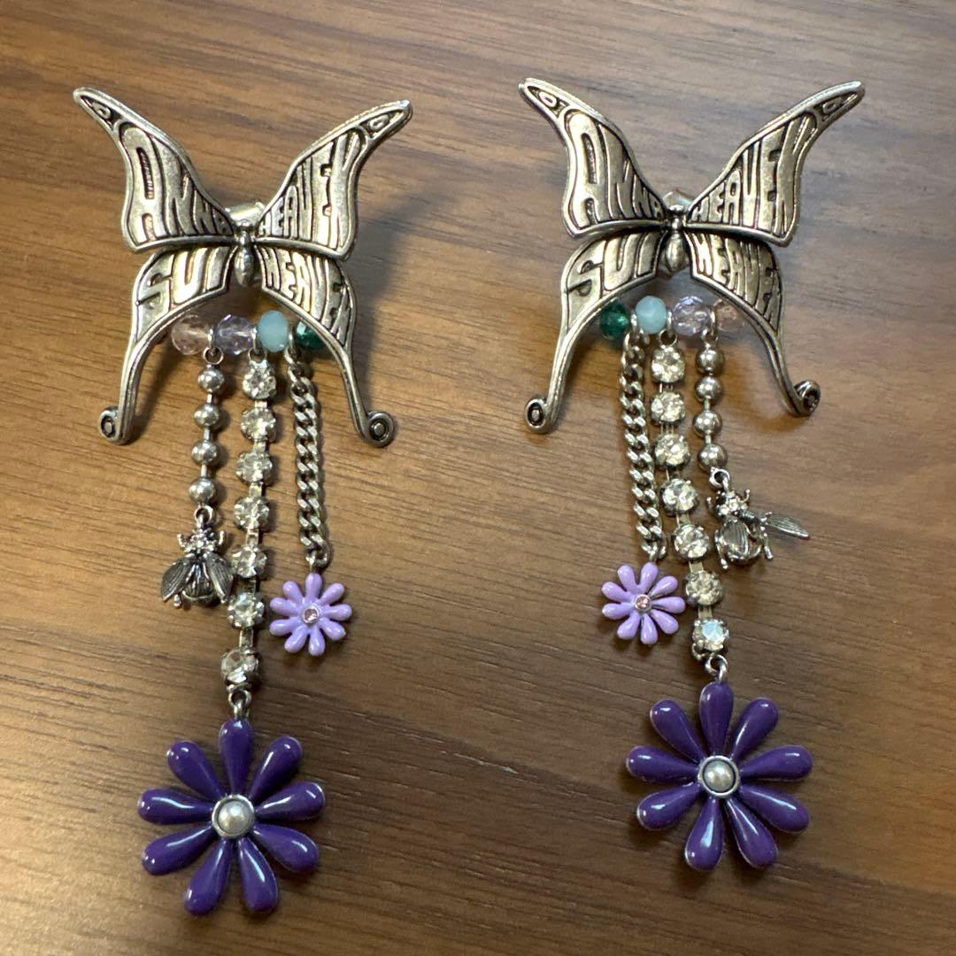 Heaven by Marc JACOBS×ANNA SUI蝶々のピアス