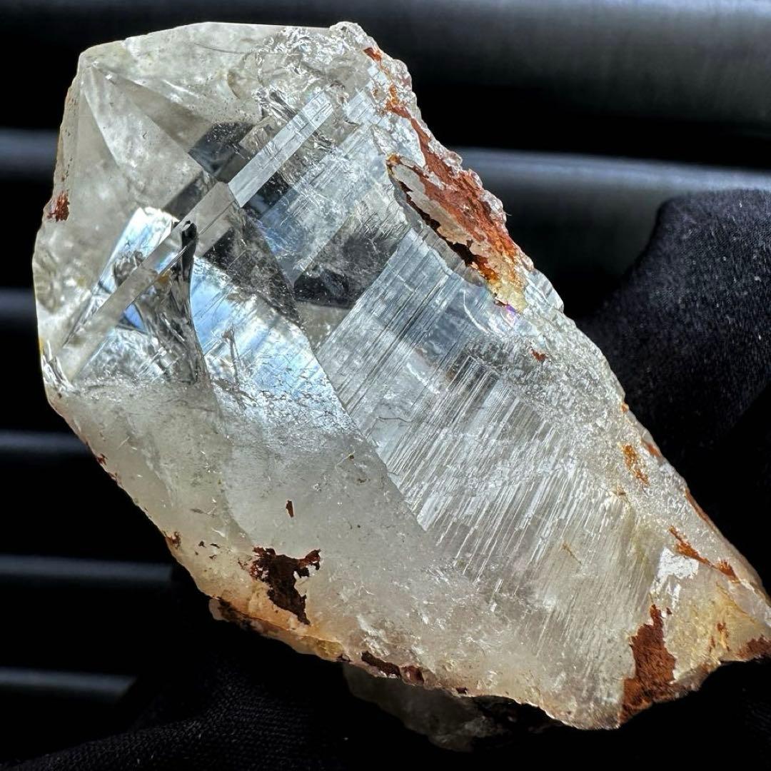 高透明度❗️レインボー☆コロンビアレムリアンシード クリスタル ポイントA1549