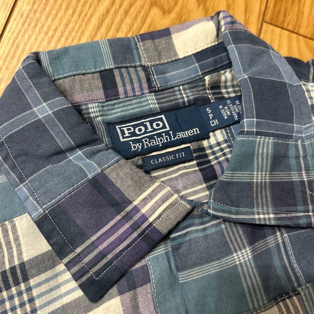 Polo Ralph Lauren ラルフローレン パッチワーク シャツ