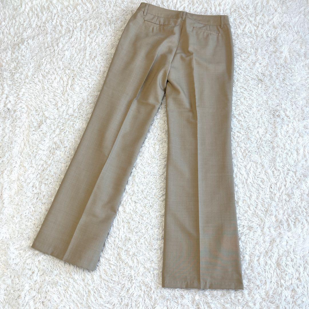 ニューヨーカー スーツ セットアップ パンツ 大きいサイズ ワイドパンツ フレア